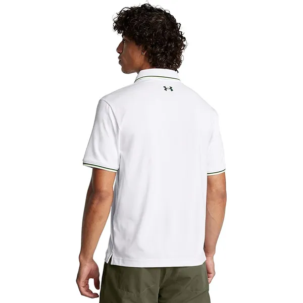 Áo Polo Nam Under Armour 3 Rib 1388156-100 Màu Trắng Size S