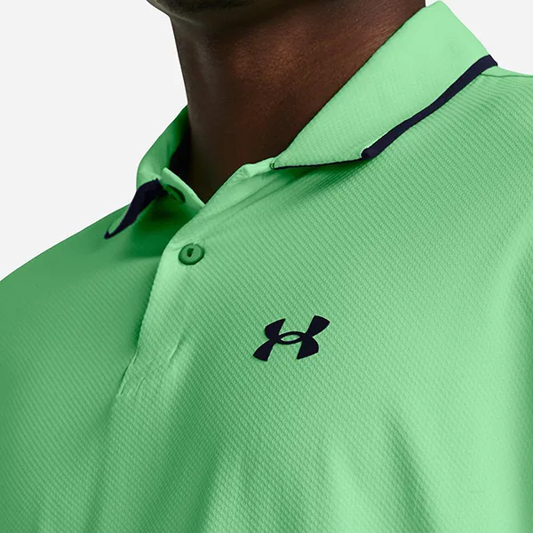 Áo Polo Nam Under Armour Iso-Chill 1377364-350 Màu Xanh Lá Size S