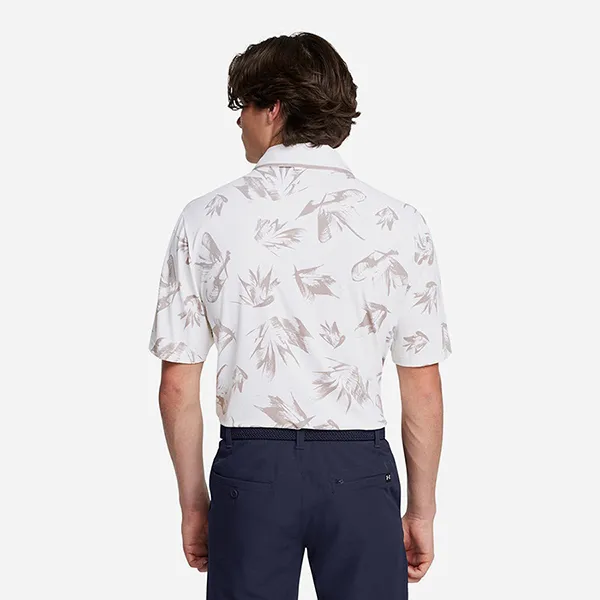 Áo Polo Nam Under Armour Iso-Chill Edge 1377365-105 Màu Trắng Size S