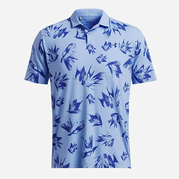 Áo Polo Nam Under Armour Iso-Chill Edge 1377365-465 Màu Xanh Dương Size S