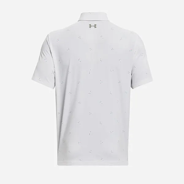 Áo Polo Nam Under Armour Playoff 3.0 Printed 1378677-106 Màu Trắng Size M