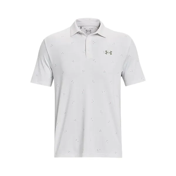 Áo Polo Nam Under Armour Playoff 3.0 Printed 1378677-106 Màu Trắng Size M