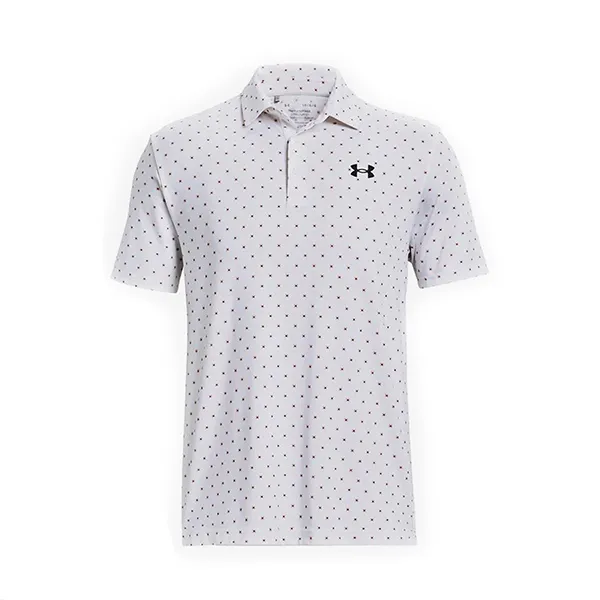 Áo Polo Nam Under Armour Playoff 3.0 Printed 1378677-107 Màu Trắng Size S