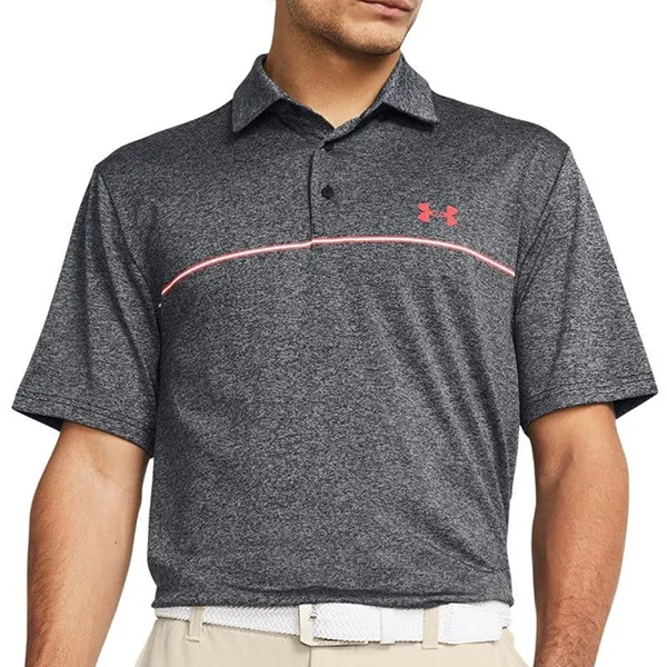 Áo Polo Nam Under Armour Playoff 3 Stripe 1378676-005 Màu Xám Size S