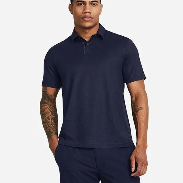 Áo Polo Nam Under Armour Tour Tips 1385128-410 Xanh Navy Size S
