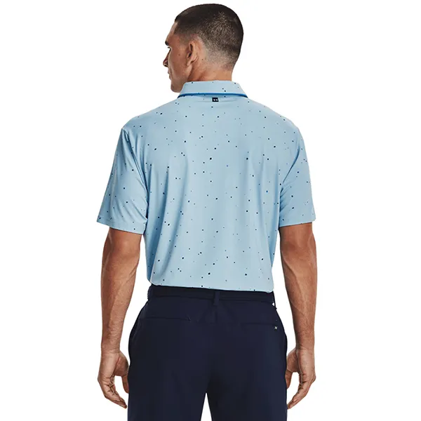 Áo Polo Nam Under Armour UA Iso-Chill Verge 1377366-490 Màu Xanh Nhạt Size XL