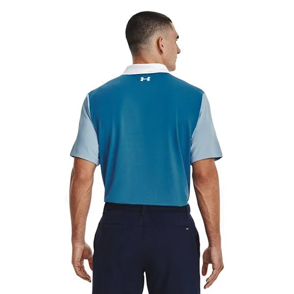 Áo Polo Nam Under Armour UA Perf 3.0 Color Block 1377375-490 Màu Xanh Size M