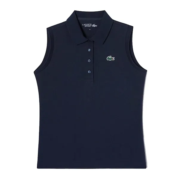 Áo Polo Nữ Lacoste Golf PF741E 54G HDE Màu Xanh Navy Size 34
