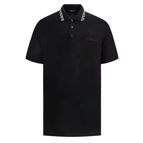Áo Polo Versace Medusa A89504S Polo Shirt Màu Đen Size S