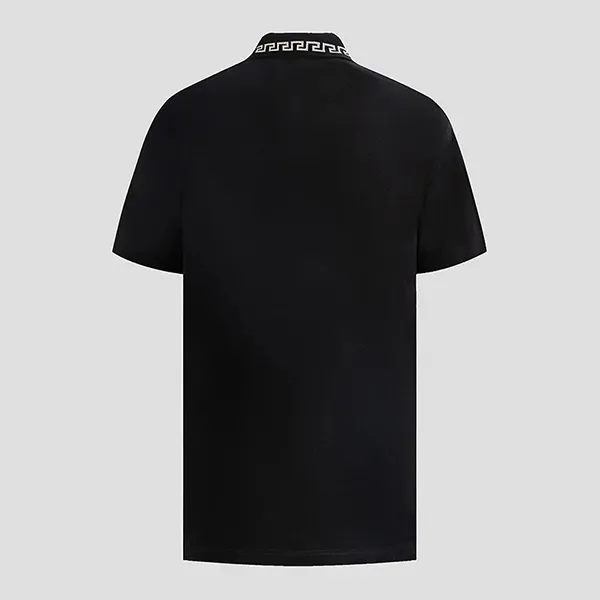 Áo Polo Versace Medusa A89504S Polo Shirt Màu Đen Size S