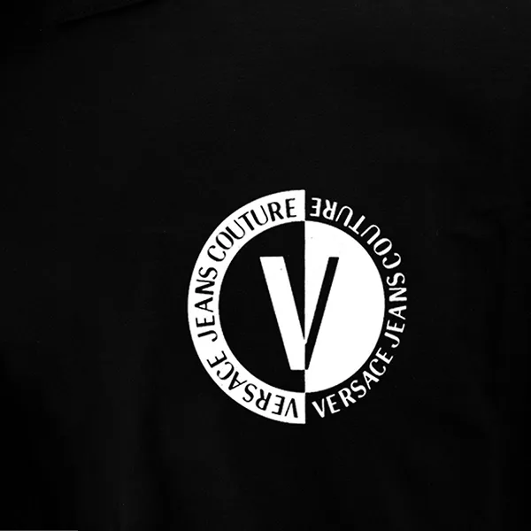Áo Sơ Mi Nam Versace Jeans Couture Black Shirt 25374GA.2235.453.16995 Màu Đen Size 46
