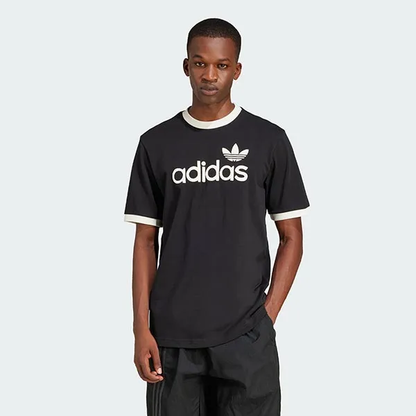 Áo Thun Nam Adidas Simple JC8372 Tshirt Màu Đen Size S (Form Á)