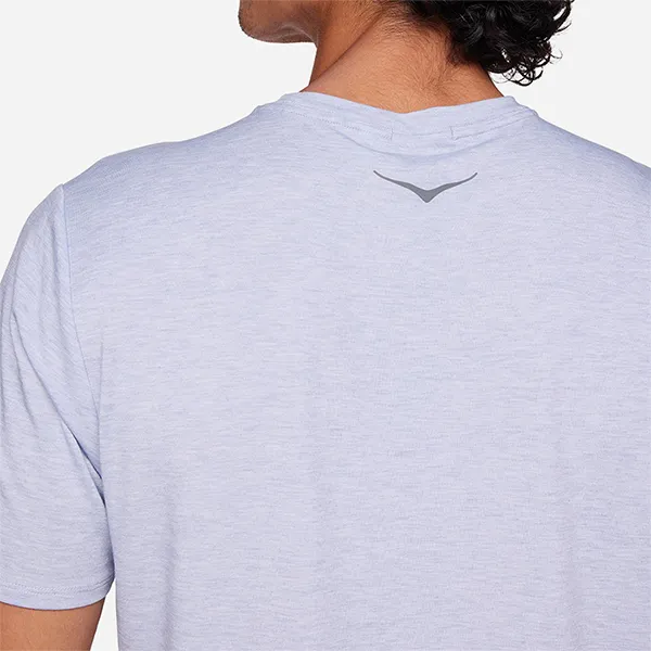 Áo Thun Nam Hoka Men's Essential T-Shirt Purple Màu Tím Size XXL