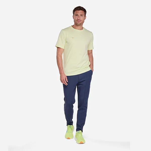 Áo Thun Nam Hoka Team Gpx T-Shirt Yellow 1158055-CYJ Màu Vàng Nhạt Size XS