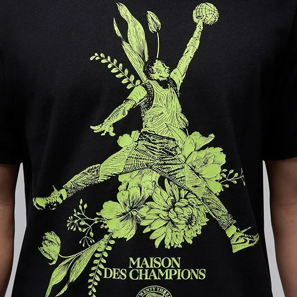 Áo Thun Nam Nike Sport Men's Dri-FIT T-Shirt FZ1928-010 Màu Đen Size M