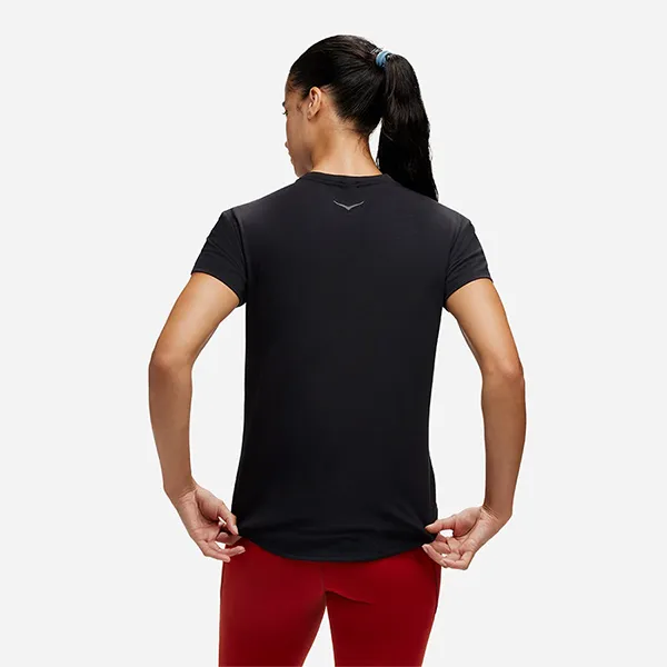 Áo Thun Nữ Hoka Essential T-Shirt Màu Đen Size XL