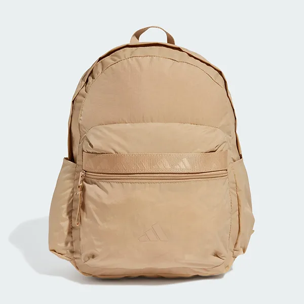 Balo Adidas Logo 3 Bar Warm Sandstone JD2272 Màu Be Vàng