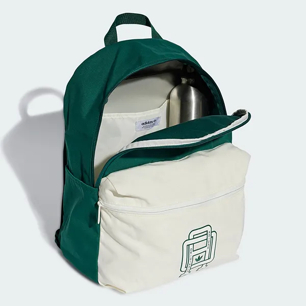 Balo Adidas VRST Collegiate Green/ Off White JD5366 Màu Xanh Trắng