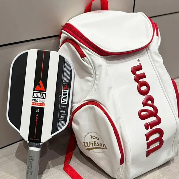 Balo Tennis Wilson 100 Year Anniversary Tour Large Limited Edition Màu Trắng Đỏ