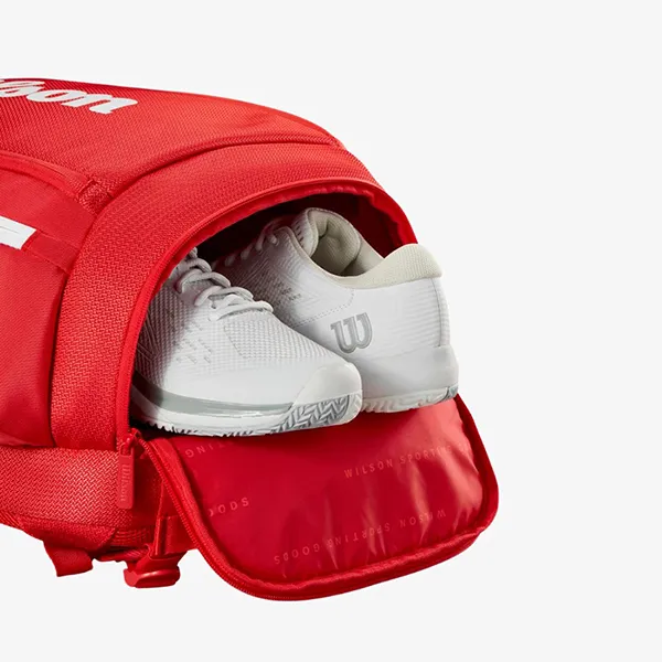 Balo Tennis/Pickleball Wilson Super Tour Red WR8036901001 Màu Đỏ