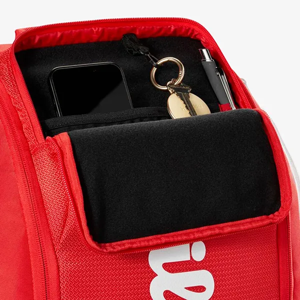 Balo Tennis/Pickleball Wilson Super Tour Red WR8036901001 Màu Đỏ