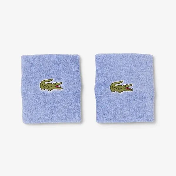 Băng Đeo Cổ Tay Lacoste Sport Stretch Cotton Jersey Wristband RL9272 55N 5QD Màu Xanh Blue