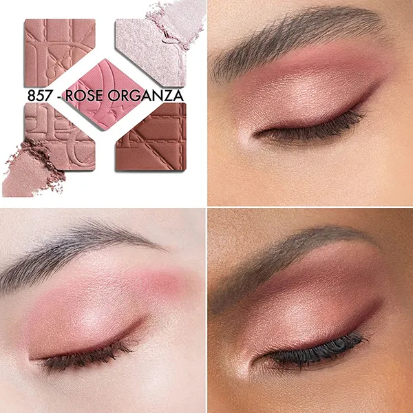 Bảng Phấn Mắt Dior Diorshow 5 Couleurs 857 Rose Organza 4g