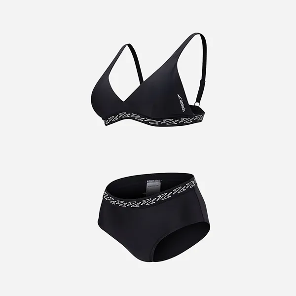 Bộ Bikini Speedo JS2 Bikini Black Two Piece Swimsuit 8-158103503 Màu Đen Size L