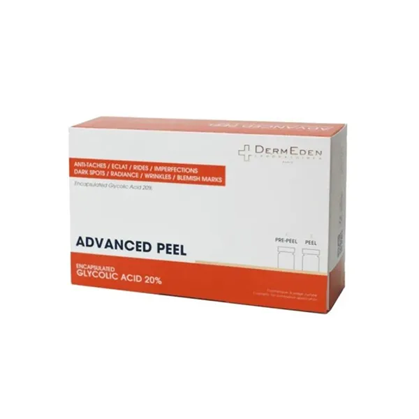 Bộ Peel Da Hỗ Trợ Làm Sáng Da, Mờ Đốm Nâu DermEden Advanced Peel Encapsulated Glycolic Acid 20%