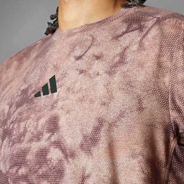 Bộ Quần Áo Cộc Tay Nam Adidas Màu Hồng Size S (Form China)
