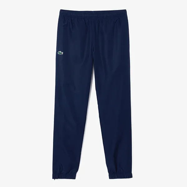Bộ Quần Áo Gió Nam Lacoste Tenis Sweatsuit WH7566 DU9 Màu Trắng/Navy Size 2