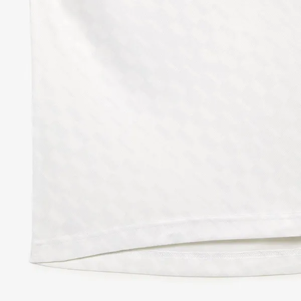 Bộ Thể Thao Nam Lacoste x Novak Djokovic Fan Version Màu Trắng Size 5