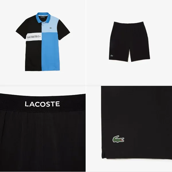 Bộ Thể Thao Nam Lacoste Men’s Sport Ultra Light DH2747/GH6961 Màu Xanh Đen Size 3