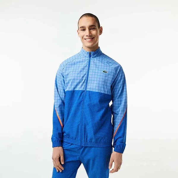Bộ Thể Thao Nam Lacoste Tennis X Novak Djokovic Jogger WH5206-YIQ Màu Xanh Blue Size 2