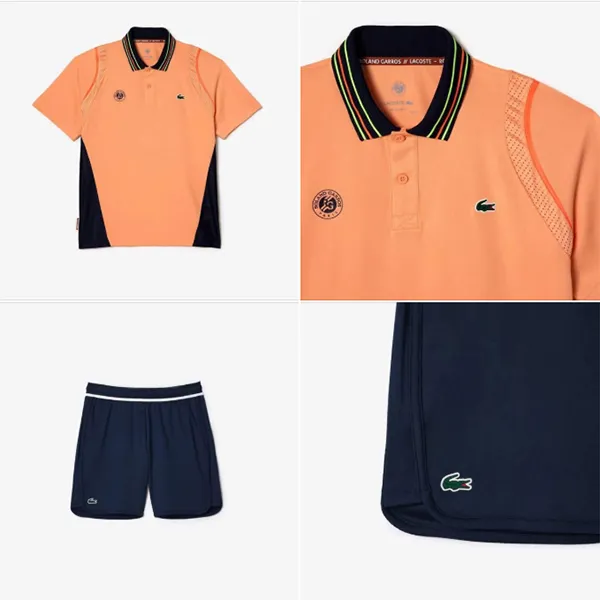 Bộ Thể Thao Nam Lacoste Tennis/Pickleball DH6071/GH7403 Phối Màu Size 6