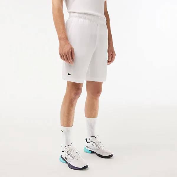 Bộ Thể Thao Nam Lacoste Tennis/Pickleball Sportswear DH8940 GI6/GH6961-10 Màu Xanh Trắng