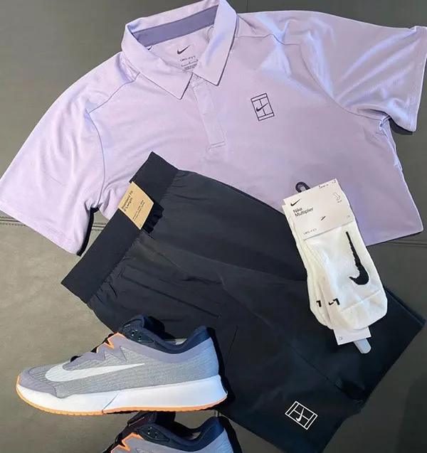 Bộ Thể Thao Nam Nike Men's Court Dri-FIT Advantage Tennis Phối Màu Size M (Form Á)