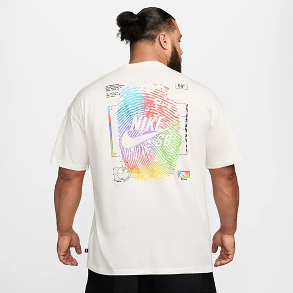 Bộ Thể Thao Nike SB White Sail Basketball Shorts FV3502-133/ FN2604-030 Màu Trắng Size S (Form Á)