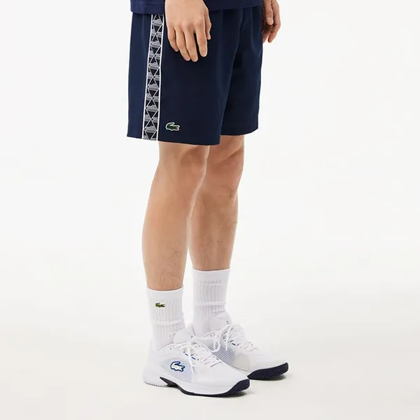 Bộ Thể Thao Nam Tennis/Pickleball Lacoste Sport Ultra-Dry Technology DH2557-166/ GH2575 166 Màu Xanh Navy Size 3
