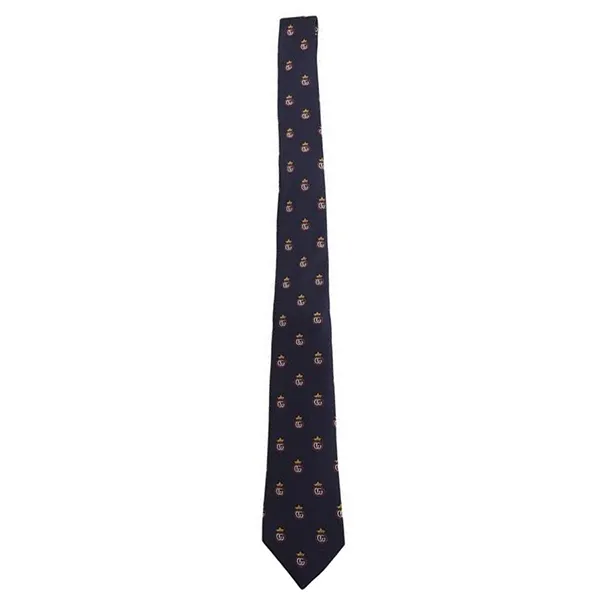 Cà Vạt Gucci Men's Silk Tie Navy Multi 6240544E002 Màu Xanh Navy