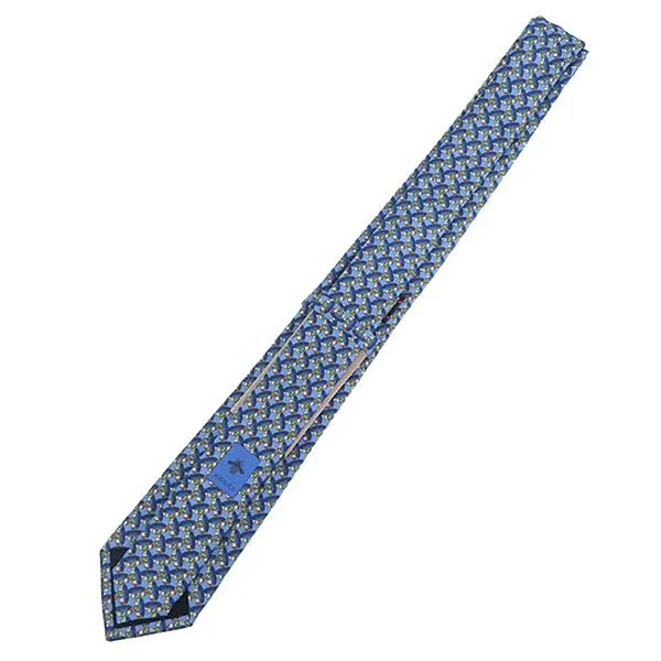 Cà Vạt Nam Gucci GG 7504844EAA14878 Màu Xanh Blue