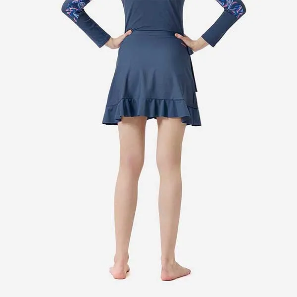Chân Váy Bơi Nữ Speedo Wrap Skirt - Blue Màu Xanh Blue Size 38