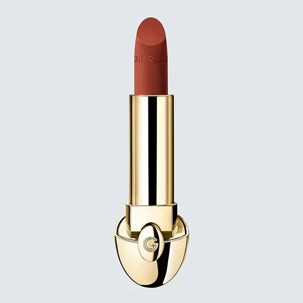Combo Vỏ + Son Guerlain Rouge G The Customizable Ultra-Care Lipstick 234 L'Orange Sienne Màu Cam Đất