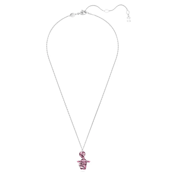 Dây Chuyền Nữ Swarovski Alice In Wonderland Pendant 5682809 Màu Bạc/Hồng