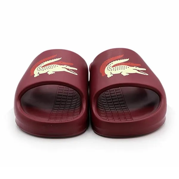 Dép Lacoste Croco Evo Serve 2.0 45CMA0005 3C9 Màu Đỏ Đô Size 8