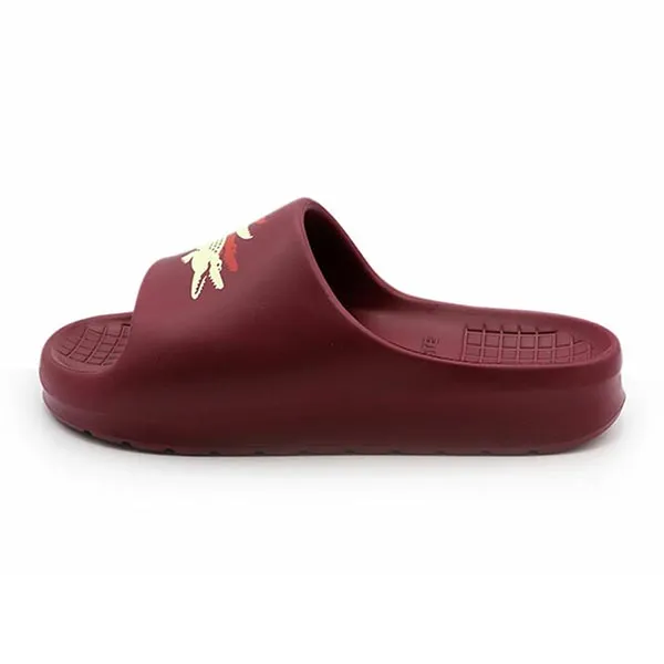 Dép Lacoste Croco Evo Serve 2.0 45CMA0005 3C9 Màu Đỏ Đô Size 8