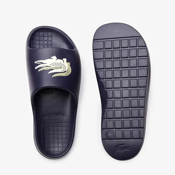 Dép Lacoste Croco Evo Serve 2.0 45CMA0005 J18 Màu Xanh Navy Size 6