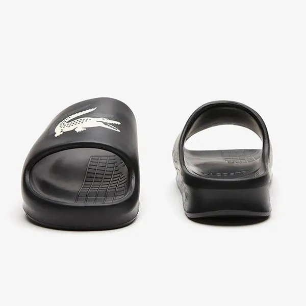 Dép Lacoste Croco Evo Serve Slide 2.0 45CMA0005 454 Màu Đen Size 3