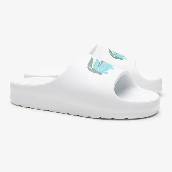 Dép Lacoste Croco Evo Serve 2.0 45CMA0005 1R4 Màu Trắng Size 6