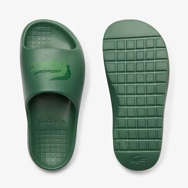 Dép Lacoste Women's Serve Slide 2.0 Slippers 45CFA0005-GG2 Green Màu Xanh Lá Size 6